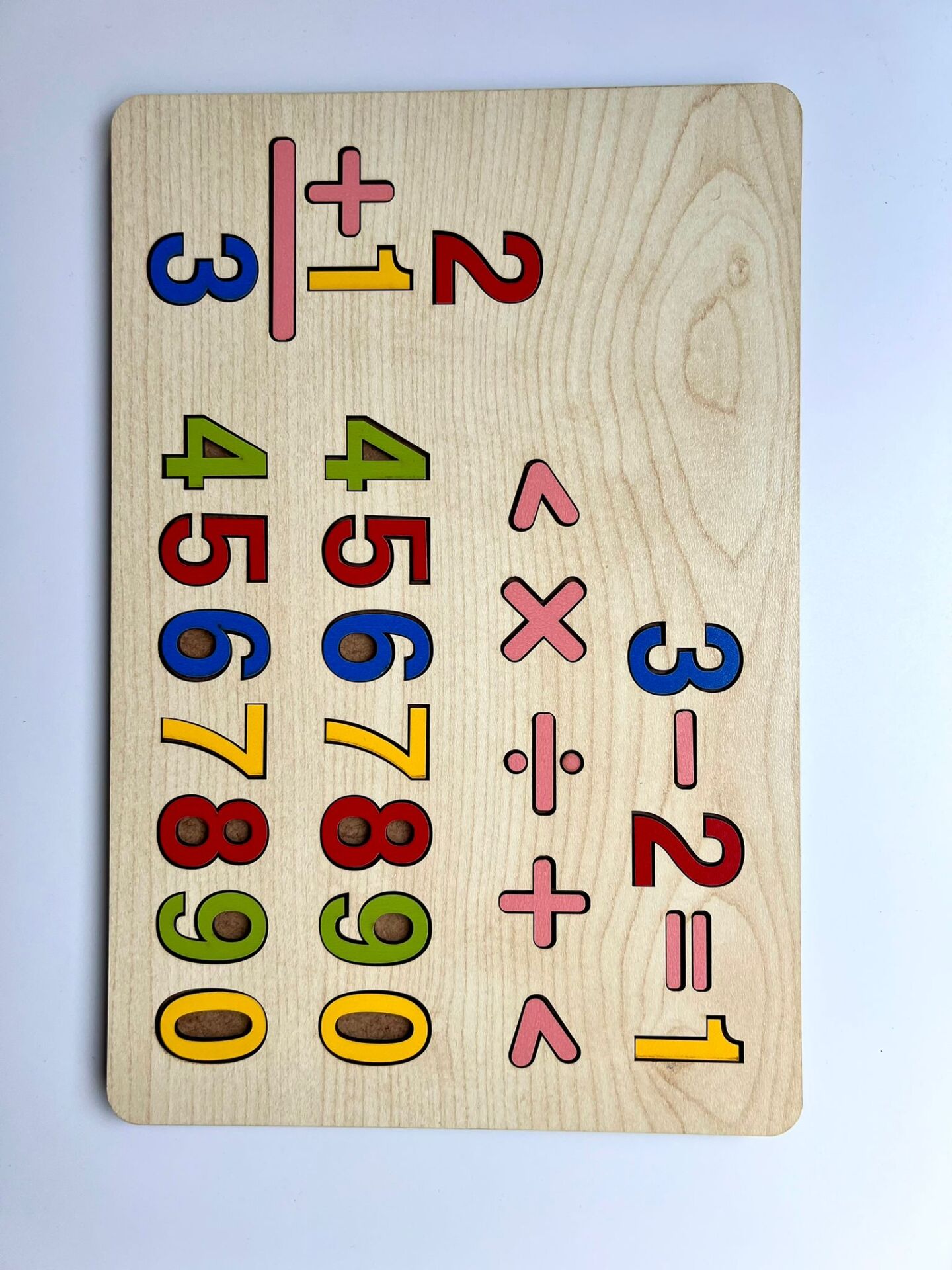 Ahşap Sayılar Seti Eğitici Bultak Puzzle Montessori